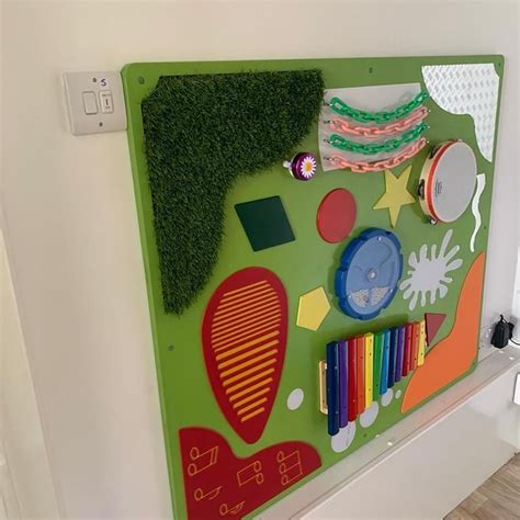 Tactile And Musical Wall Panel Sense Sensory