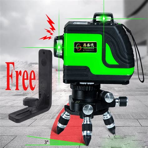 Lines Green Laser Level Meter D Laser Level Rotary Wall Multi