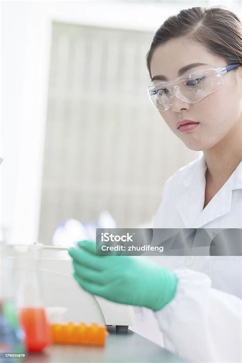 과학자 근무하는 임상병리실 Stem 주제에 대한 스톡 사진 및 기타 이미지 Stem 주제 과학자 동양인 Istock