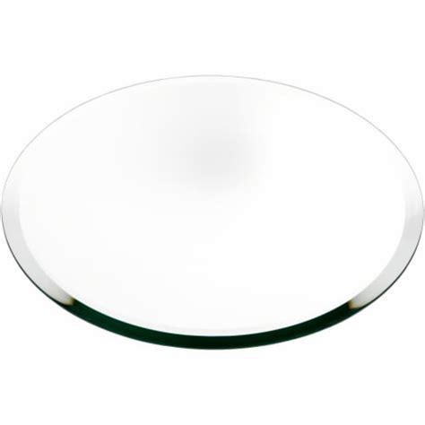 Plymor Round 5mm Beveled Glass Mirror 12 Inch X 12 Inch Pack Of 6 6