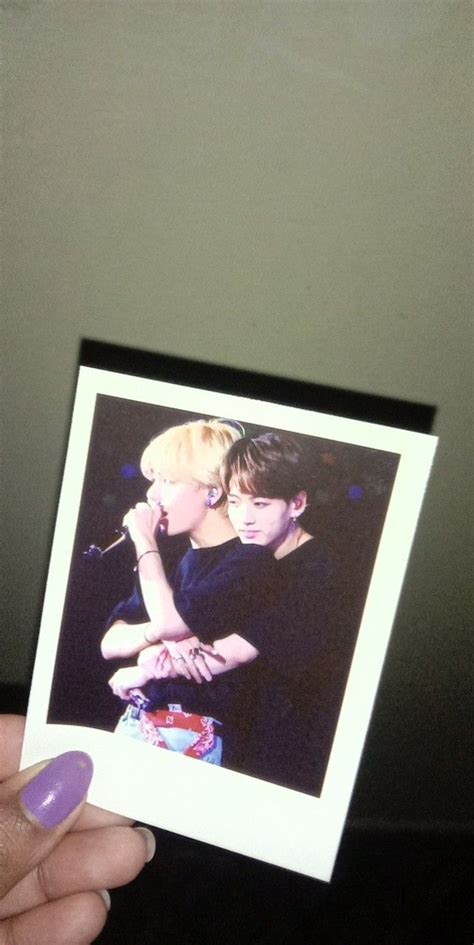 Taekook Taekook Polaroid Film Film