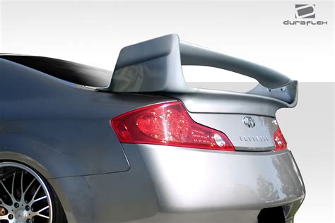 2006 Infiniti G Coupe 2DR Fiberglass Wing Spoiler Body Kit 2003 2007