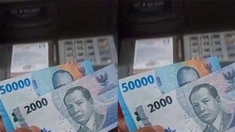 Viral Video Pria Tarik Uang Di ATM Rp 100 Ribu Heran Yang Keluar