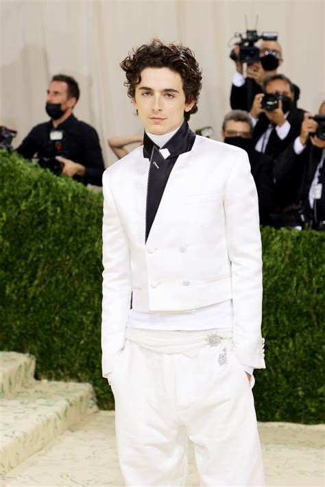 Timothée Chalamet Met Gala 2021 Pictures Popsugar Fashion Uk