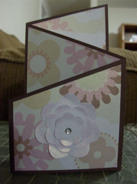 Crafted By Tammy Tri Fold Angle Card