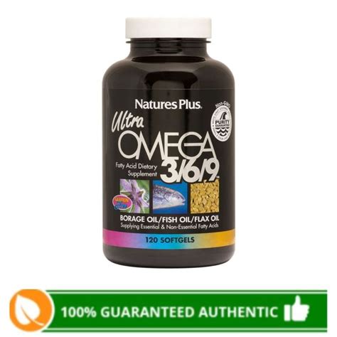 Nature S Plus Ultra Omega 3 6 9 120 Softgels Lazada PH