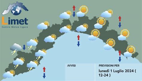 Meteo Luglio Si Apre Tra Nubi E Qualche Pioggia A Genova E In Liguria