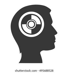 Human Head Profile Stock Vector (Royalty Free) 495688528 | Shutterstock