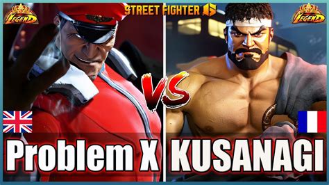 Street Fighter Problem X M Bison Vs Kusanagi Ryu Best Ranked