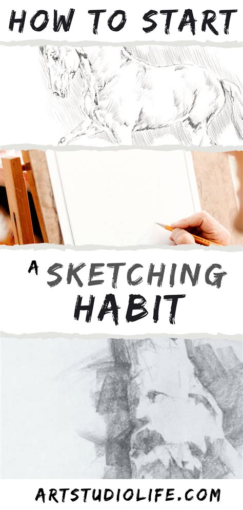 Easy Tips To Start A Sketching Habit Sketches Tutorial Simple Line