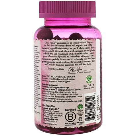 Organic Women S Multi Vitamin Garden Of Life Mykind Organics