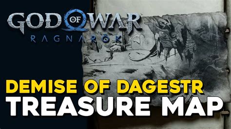 God Of War Ragnarok Demise Of Dagestr Treasure Map Solution Youtube