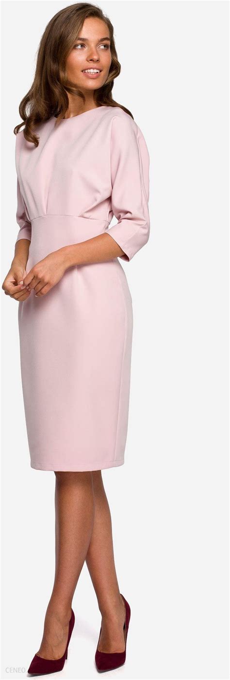 Sukienka Stylove S242 235498 2XL Pudrowy Róż (5903887600002) - Ceny i ...