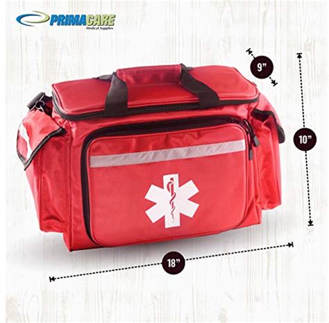 Primacare Kb Emt First Responder Trauma Bag Empty Deluxe Ems