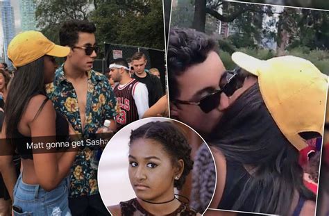 Sasha Obama Kisses Hot Stranger At Lalapalooza Concert