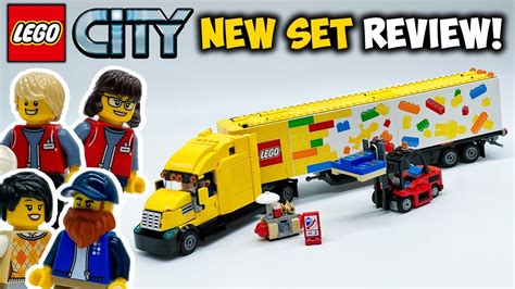 Yellow Lego Delivery Truck Review Lego City Set 60440 Brick Finds