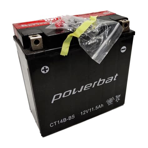 Akumulator Powerbat AGM 12V 11.5Ah 135A L+ CT14B-BS - sklep internetowy ...