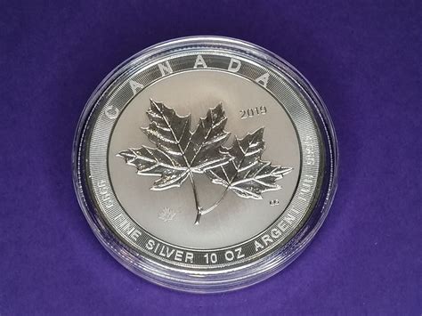 10 OZ Silbermünze Canada Maple Leaf 2019 MAGNIFICENT Kaufen auf Ricardo