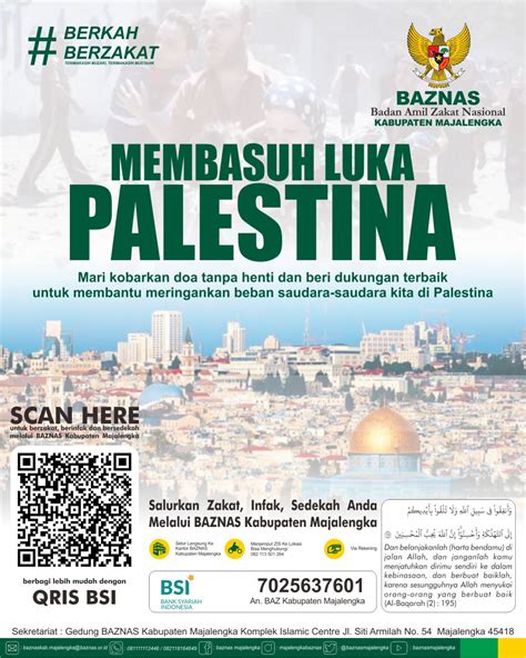 Baznas Majalengka Serukan Bantuan Kemanusiaan Untuk Palestina Macakata