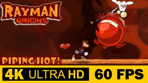 Piping Hot Rayman Origins Walkthrough Gameplay No Commentary 4k 60 Fps Ultra Hd Youtube