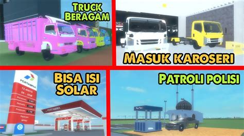 Truck Simulator Indonesia Tussid Roblox Bisa Masuk Karoseri Dan