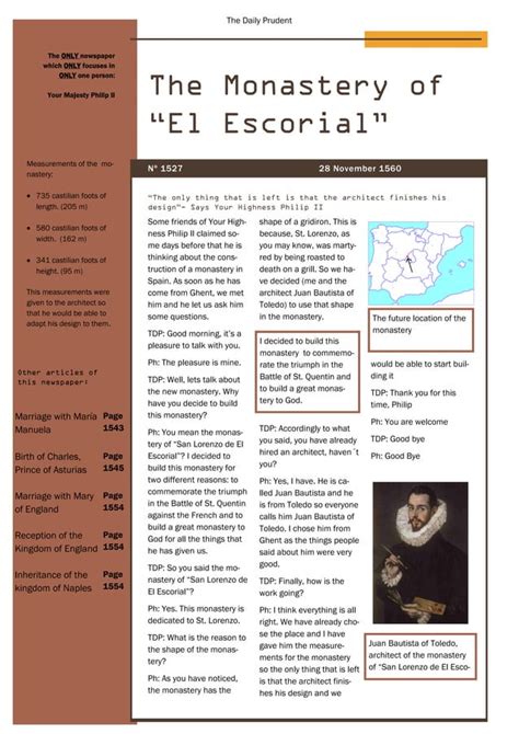 Philip II Newspaper Article PDF