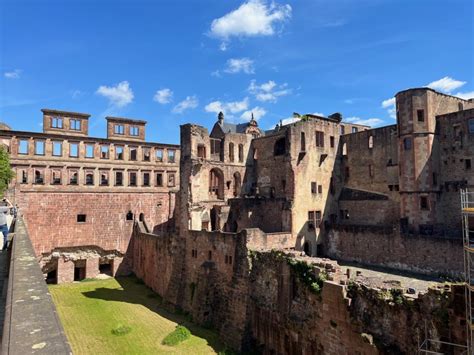 The Red-Stone Ruins of Heidelberg Castle – Pages To Planes