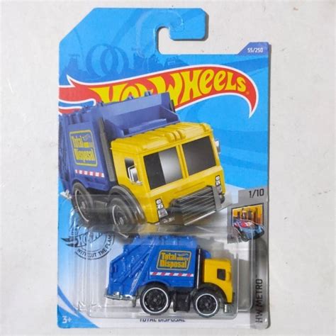 Jual Total Disposal Kuning Biru 2020 Metro HOTWHEELS HOT WHEELS HW ORI Shopee Indonesia