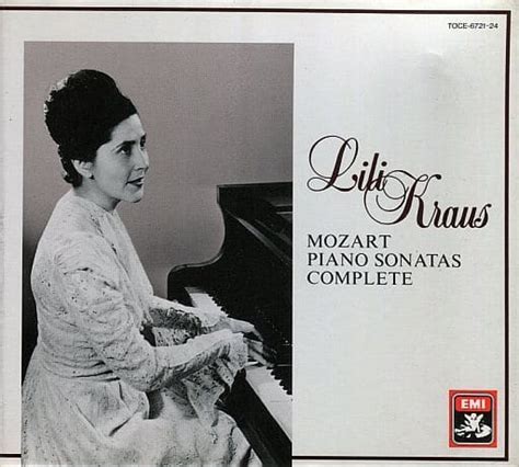 Lili Kraus Mozart The Complete Collection Of Piano Sonatas Music