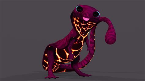 Artstation Magma Salamander