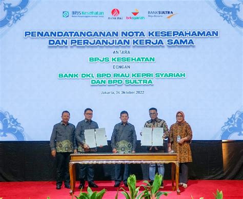 Bank Dki Jalin Sinergi Dengan Bpjs Kesehatan Tingkatkan Kualitas