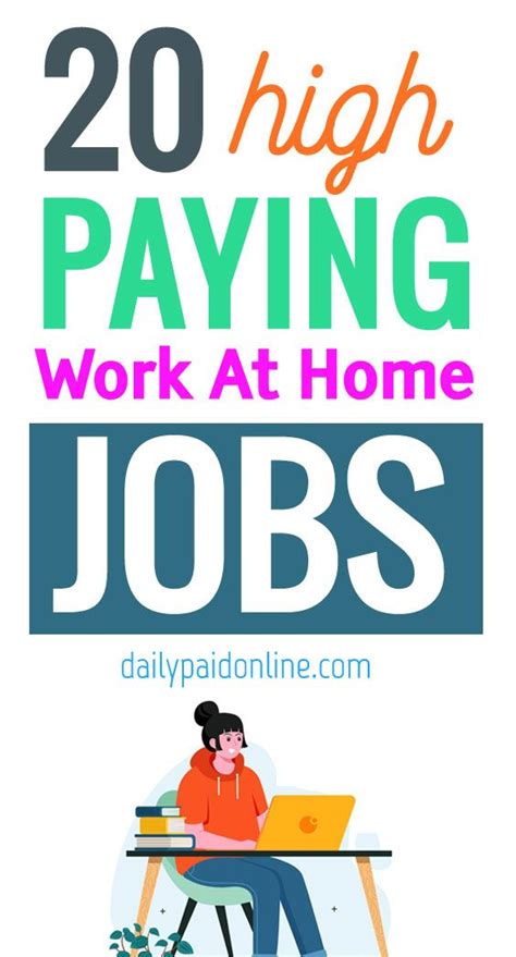 20 High Paying Work At Home Jobs For Moms And Women Work From Home