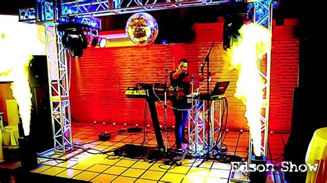 Fire Machine DMX Máquina de Fogo Lança Chamas Casamento Edson Show