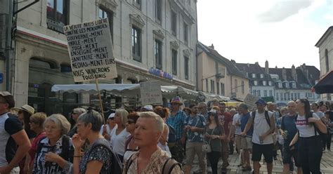 Doubs Nouvelle manifestation anti pass sanitaire à Besançon