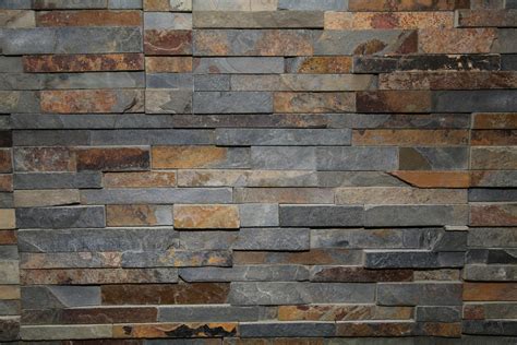 Stone Veneer Exterior Wall