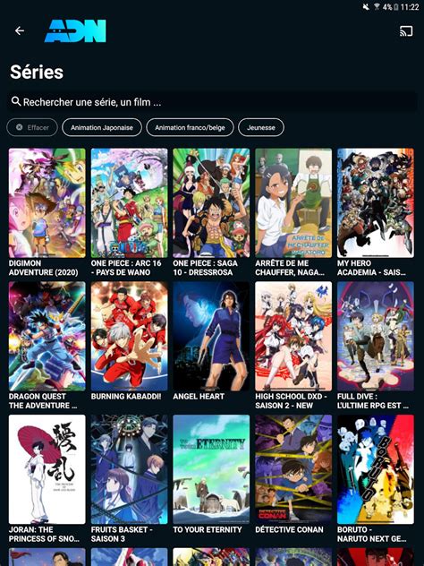 ADN - Anime Digital Network APK pour Android - Télécharger