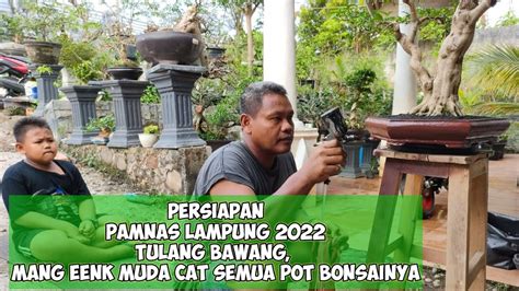 CARA MENGECAT POT BONSAI TANPA MEMINDAHKAN BATANG BONSAINYA YouTube