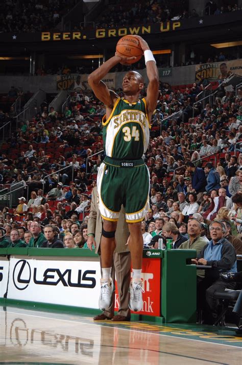 Ray Allen Shooting Sonics