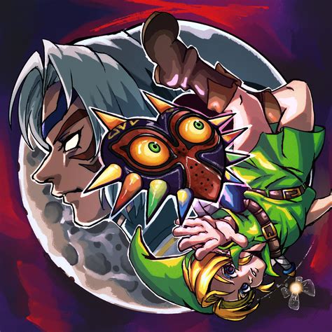 Link Young Link Majora And Fierce Deity The Legend Of Zelda And 1