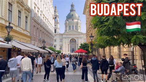 Budapest City Walk 4k 60fps October 14 2023 Hungary 🇭🇺 Youtube