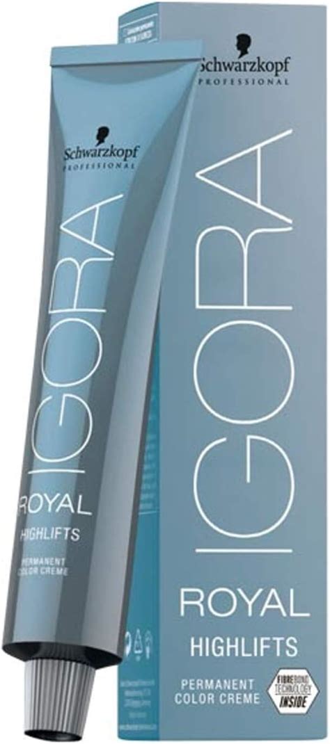 Amazon Schwarzkopf Igora Royal Permanent Hair Color Highlifts Ultra Blonde Cendre