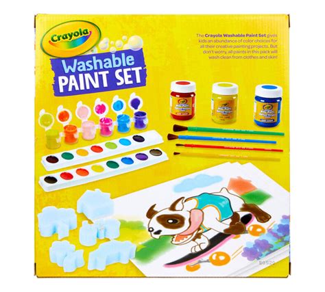 Washable Paint Set for Kids, 50+ Pieces | Crayola