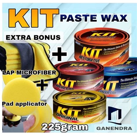 Jual Kit Paste Wax Original Metallic Gr Kit Restorative Polish