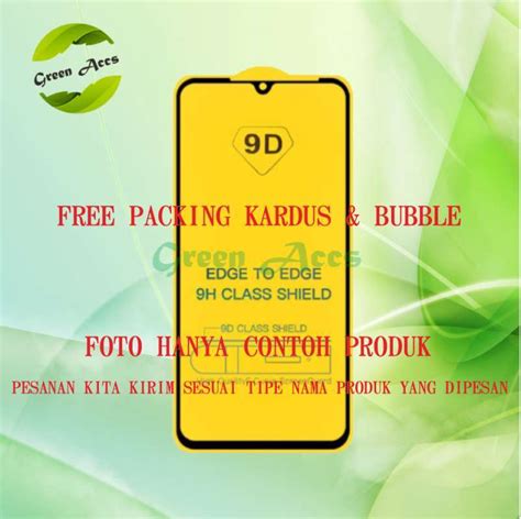 Promo Anti Gores Infinix Hot 9 Play Layar Penuh List Hitam Tempered Glass Full Lem Tg 5d 9d