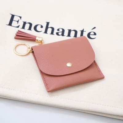 Jual Ataru Dompet Kartu Dengan Tassel Pu Pink Terbaru Ruparupa