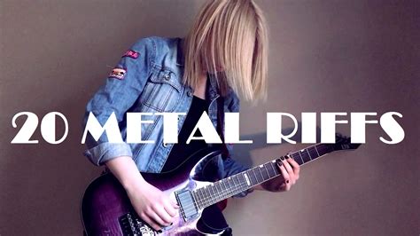 Best And My Favourite Metal Riffs Youtube