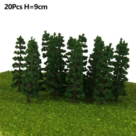 REALISTIC MODEL TREES For Train Railway Diorama Scenery Pack Of 20 9cm