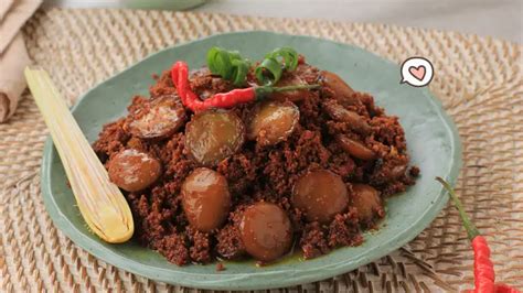 Variasi Resep Rendang Jengkol Yang Nikmat Dan Tidak Bau Orami