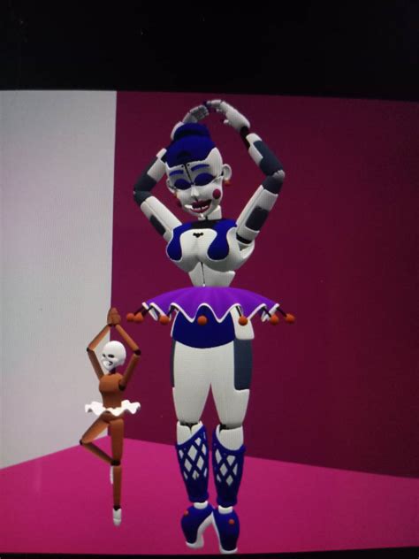 Ballora And Minireena By Slavkaplaytyr On Deviantart