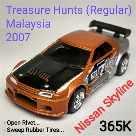 Jual Hot Wheels Treasure Hunts Regular Nissan Skyline Shopee Indonesia